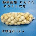 那須高原にんにく　ホワイト六片　選別粒 2ｋｇ（令和６年産） | 2kg