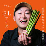 🏆笑ｺﾗ出演🏆アスパラ王子の【3L】1kg   ✨頑張る自分にご褒美を✨さぬきのめざめ 1kg 果物や野菜などのお取り寄せ宅配食材通販産地直送アウル