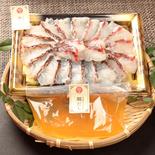 【お中元】のし対応可　沼津産鯛しゃぶセット【こだわりの鯛だし付き】 鯛しゃぶ200g×1皿 ・鯛だし200ml×1袋 果物や野菜などのお取り寄せ宅配食材通販産地直送アウル