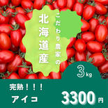 北海道産ミニトマト『アイコ』3kg 3kg 果物や野菜などのお取り寄せ宅配食材通販産地直送アウル