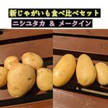 【限定20箱】新じゃがいも食べ比べセット　ニシユタカ＆メークイン　10kg 10kg 果物や野菜などのお取り寄せ宅配食材通販産地直送アウル