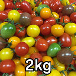 サザキ農園の『ミックスミニトマト』彩りセット2kg 2kg 果物や野菜などのお取り寄せ宅配食材通販産地直送アウル