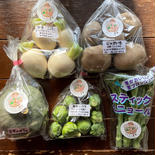 濃甘！野菜セット3種類×2倍量 農薬・化学肥料不使用♪個包装【アウルの日】 3種類×各2袋 アウルの日 果物や野菜などのお取り寄せ宅配食材通販産地直送アウル