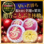 【お歳暮ギフト】🍎幸運を呼ぶ縁起物りんご🍎毎年即完売！市場にほぼ出回らない『贈答ことぶき林檎』限定20個リンゴ ことぶき林檎1個 果物や野菜などのお取り寄せ宅配食材通販産地直送アウル