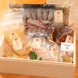 豪華！桐箱入り 静岡産マダイづくしギフト 約3㎏ 果物や野菜などのお取り寄せ宅配食材通販産地直送アウル