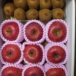 キューイとリンゴの詰め合わせ 3kg 果物や野菜などのお取り寄せ宅配食材通販産地直送アウル