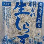 🌊冷凍生しらす🐟✨鮮度抜群遠州灘産冷凍生しらす100グラム*10パック