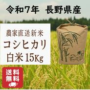 白米】コシヒカリ 10Kg 送料無料 令和7年 長野県産 新米 ｜ 米・穀物