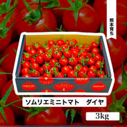 ①食べ出したら止まらない！ソムリエミニトマト　ダイヤ3kg（180玉から270玉） 3kg 果物や野菜などのお取り寄せ宅配食材通販産地直送アウル