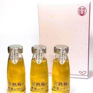 阿部農縁　完熟梅の蜂蜜シロップ３本ギフトセット（福島県産須賀川市産梅使用） 230ml × 3本 果物や野菜などのお取り寄せ宅配食材通販産地直送アウル