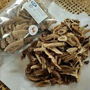 【乾燥霊芝】（スライス）（200g）　京都府産　原木栽培　農薬不使用 200g（100g×2パック） 果物や野菜などのお取り寄せ宅配食材通販産地直送アウル