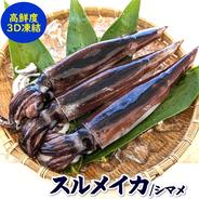 スルメイカ（冷凍）大　４杯×約400-499ｇ　個包装　お刺身OK！　塩辛作るならおすすめなサイズ感 大　４杯×約400-499ｇ 果物や野菜などのお取り寄せ宅配食材通販産地直送アウル