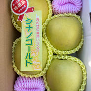 超超大玉サイズ❗️シナノゴールド4個入り✖️二箱 二箱 果物や野菜などのお取り寄せ宅配食材通販産地直送アウル