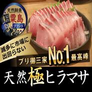 🐟30％大幅増量キャンペーン🐟青物御三家№1天然『極み』ヒラマサ刺身カットサービスお試し特価キャンペーン約350g 天然ヒラマサ大容量350g 果物や野菜などのお取り寄せ宅配食材通販産地直送アウル
