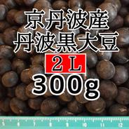 丹波黒大豆 300g 2Lサイズ 京丹波産 令和6年産 新豆 300g（2Lサイズ） 果物や野菜などのお取り寄せ宅配食材通販産地直送アウル