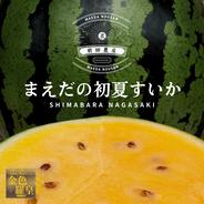旬祭限定】初夏のごちそう「羅皇ザスウィート」7～8kg まえだのすいか