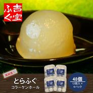 (4パックおまとめ)とらふぐコラーゲンボール(12個入) ×4パック 【4パック】((1個15g)×12個入)×4 果物や野菜などのお取り寄せ宅配食材通販産地直送アウル