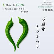 自然栽培】✨万願寺とうがらし！やめられない！止まらない！ご飯が進む