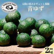 柚子 ゆず 2kg 農薬・化学肥料不使用 ｜ 果物/香酸柑橘(ライム・レモン