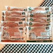 えりも短角牛肉100％ハンバーグ 100g×10個 果物や野菜などのお取り寄せ宅配食材通販産地直送アウル