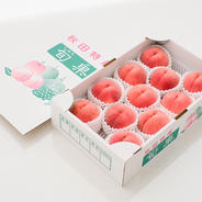 9月の硬い桃[さくら白桃] ｜ 果物/もも 産直アウル 農家・漁師など生産