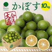 【標準】大分県宇佐市産かぼす10kg（約90～110個）【送料込】 種ありかぼす10kg 果物や野菜などのお取り寄せ宅配食材通販産地直送アウル