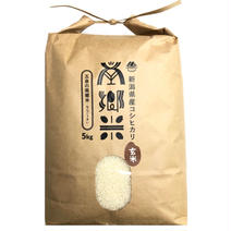 「隠れたお米の名産地！」新潟県五泉産コシヒカリ100%「南郷米」玄米5kg 5kg 果物や野菜などのお取り寄せ宅配食材通販産地直送アウル