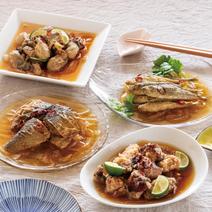 能登　魚介のマリネセット 4種各１ケ　計４ケ入 小あじマリネ140g×１ケ、能登がきマリネ140g×１ケ、能登だこマリネ140g×１ケ、能登さばマリネ140g×１ケ 果物や野菜などのお取り寄せ宅配食材通販産地直送アウル