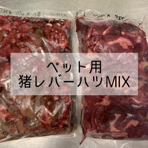 【ペット用】猪肉レバーハツMIX1.48kg(750g,780g) 1.48kg(750g,780g) 果物や野菜などのお取り寄せ宅配食材通販産地直送アウル