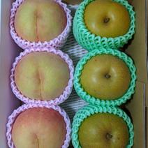 桃と梨の詰め合わせ 2.4kg 果物や野菜などのお取り寄せ宅配食材通販産地直送アウル