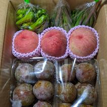 桃、すもも、シシトウ、オクラ 3kg 果物や野菜などのお取り寄せ宅配食材通販産地直送アウル