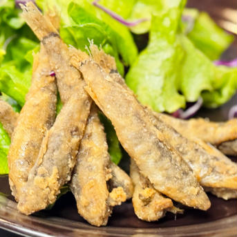 手作り！匠のボッチ揚げ1kg（メヒカリの唐揚げ） メヒカリ唐揚げ2 魚介類/魚介の加工品通販