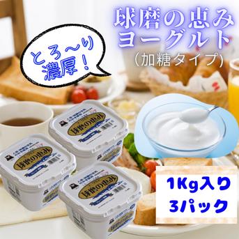 球磨の恵みヨーグルト（加糖）3Kg ｜ 乳製品/その他乳製品 産直アウル