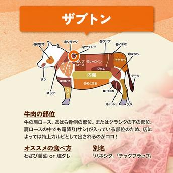 【アウルの日】【A5ランク】仙台牛ザブトン　焼き肉用　300g　※アウルの日限定で自家製手ごねハンバーグステーキおまけつき！※ 300ｇ 肉/牛肉通販