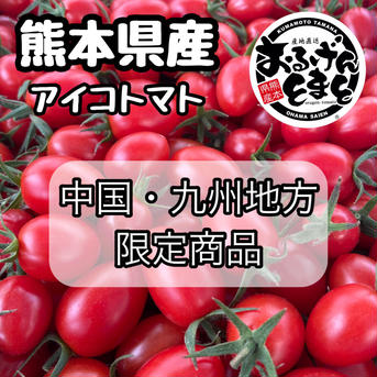 【中国・九州地方限定‼︎】熊本県産 完熟アイコ『おるげんとまと』1kg 1kg 野菜/トマト通販