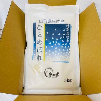 山形県産特別栽培米　ひとめぼれ（精米）５ｋｇ ５ｋｇ 米・穀物/米/精米通販