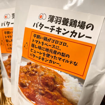 【アウルの日】平飼い鶏のバターチキンカレー🍛 カレー2袋 加工品/その他加工品通販