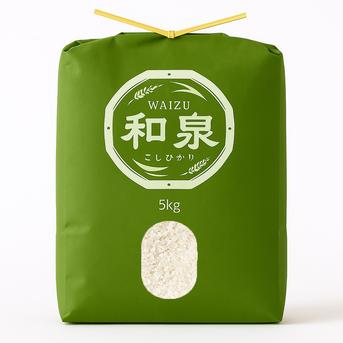 新潟県産コシヒカリ,和泉,5kg,令和7年新米,【受注後精米・農家直売