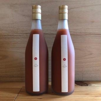 【北海道発西日本向け・送料込】百姓のいえのトマトジュース　710ml入り×2本セット 710ml×2本 飲料/ジュース通販