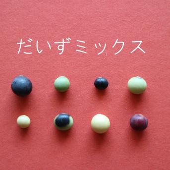 【だいずミックス１・茶大豆１・青大豆１・ごはん豆１・小粒白大豆１・小粒黒大豆１】 だいずミックス１・茶大豆１・青大豆１・ごはん豆１・小粒白大豆１・小粒黒大豆１ 野菜/豆類通販