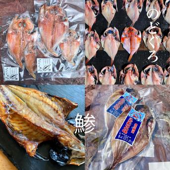 綱元漁師★天日干し干物ギフト箱セット カマス1Pイワシ開き1P目光1P鯵2Pノドグロ2P味醂干し2P 魚介類/魚介の加工品通販