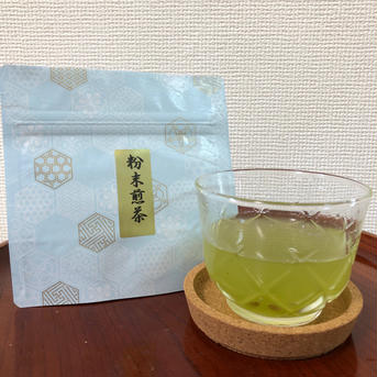 有機JAS認定◆粉末煎茶◆ 40g お茶/緑茶通販