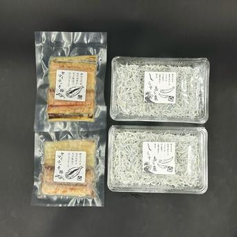 太刀魚の開きと釜揚げシラス丼セット(各4P) 太刀魚の干物4P、釜揚げシラス4P 魚介類/魚介セット・詰め合わせ通販