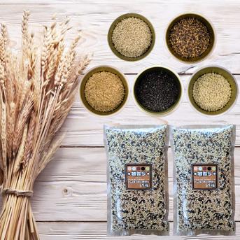 雑穀5』2㎏(1㎏×2袋) ※五穀米 | 米・穀物/雑穀 産直アウル 農家