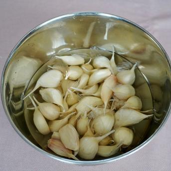 小さめ ピンク バラにんにく】400g 北海道産 北海道在来種 農薬不使用