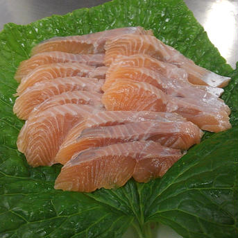 お刺身サーモンと棒寿司セットをお試し価格で販売 １㎏ 魚介類/魚介セット・詰め合わせ通販
