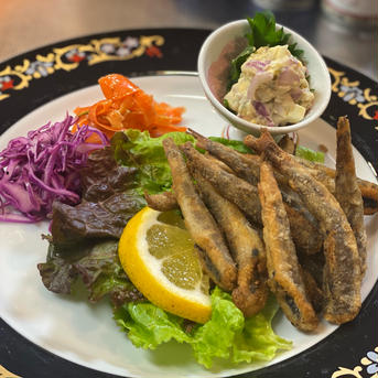 手作り！匠のボッチ揚げ1kg（メヒカリの唐揚げ） メヒカリ唐揚げ2 魚介類/魚介の加工品通販