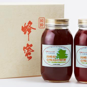【壱岐島産】日本ミツバチのはちみつ 2400g 2400ｇ はちみつ/はちみつ通販
