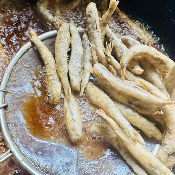 手作り！匠のボッチ揚げ1kg（メヒカリの唐揚げ） メヒカリ唐揚げ2 魚介類/魚介の加工品通販