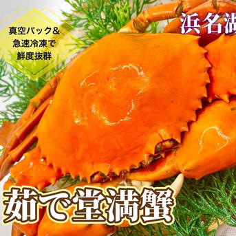 【幻のカニ】茹で堂満蟹(ドウマンガニ)　中サイズ400g～600g 400~600g 魚介類/カニ通販